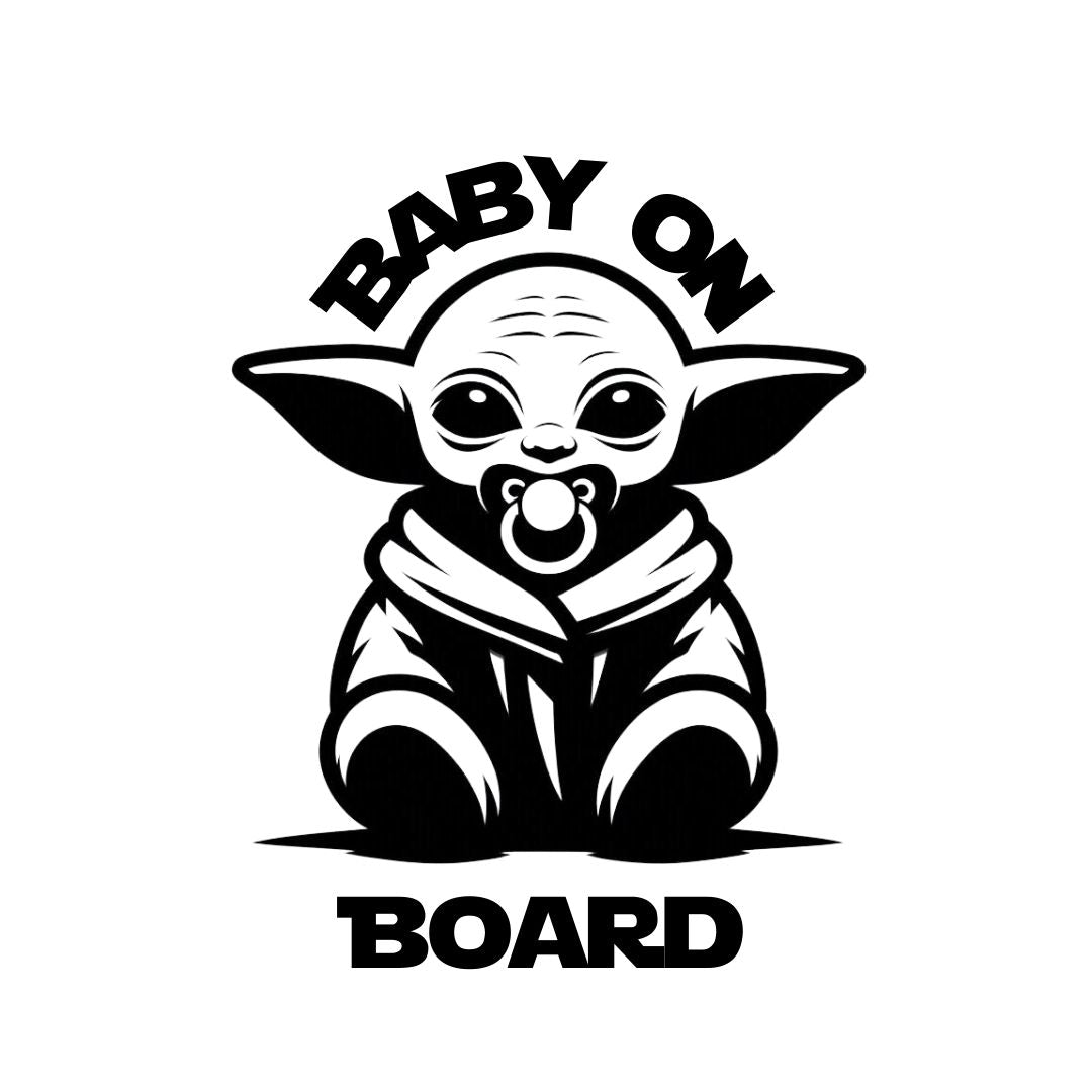 Baby On Board - Yoda