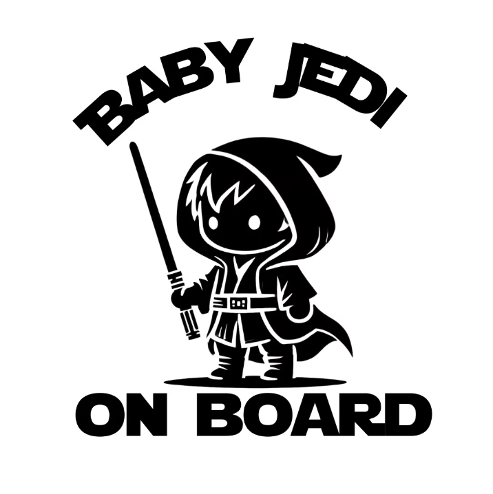 Baby Jedi On Board