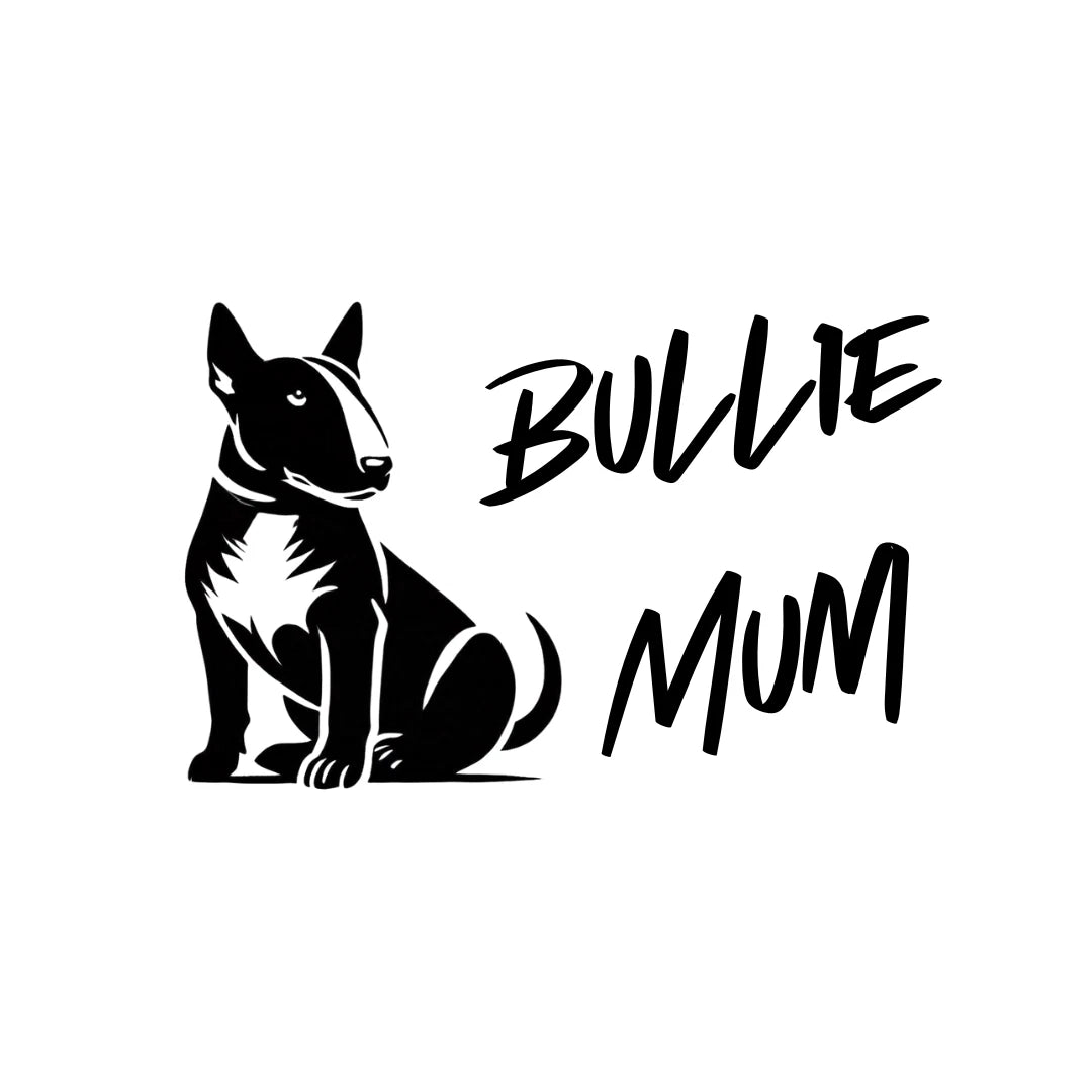 Bull Terrier Mum Vinyl Decal