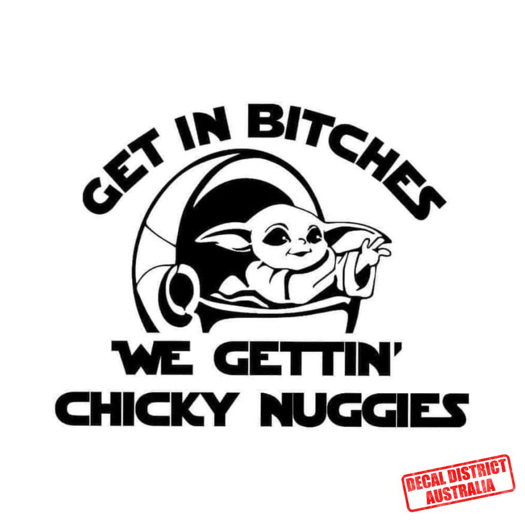 Get In B*itches - Yoda - 10cm