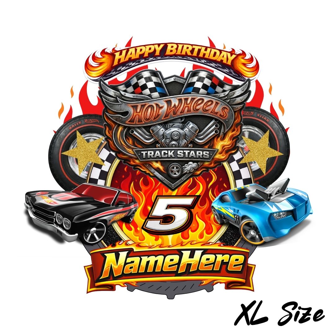 Custom Cake Topper - Hot Wheels