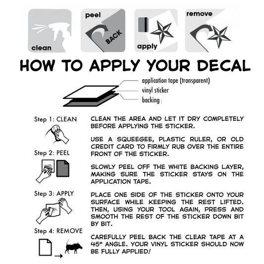 Dripping Heart Vinyl Decal - 14cm