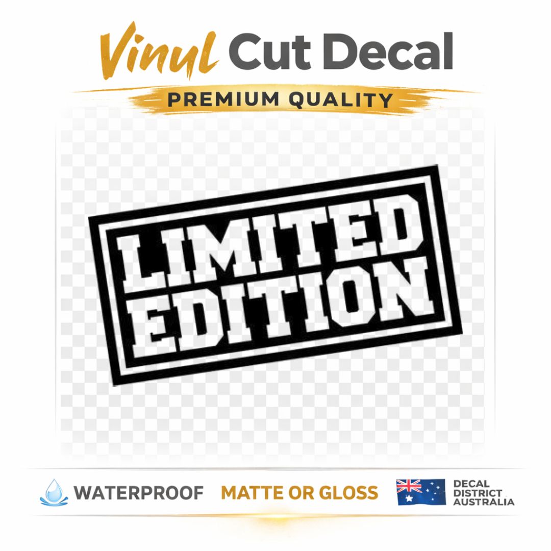 Limited Edition- 8cm Vinyl Decal - JDM