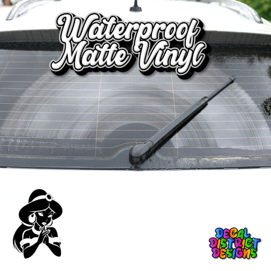 Not your average princess - Vinyl Decal - 10x15cm