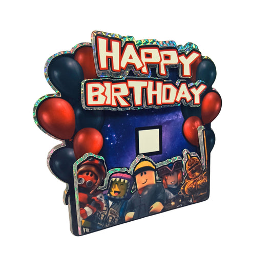 3D Roblox Cake Topper