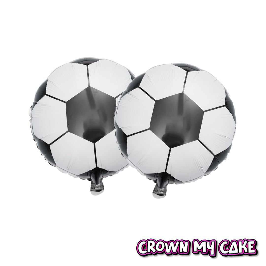 2 Pack: 18 Inch Soccer Foil Balloon