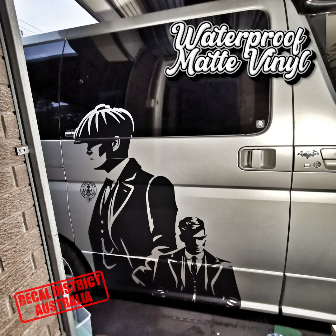 Birmingham Gangster - Vinyl Decal - 29cm x 53cm (XL)