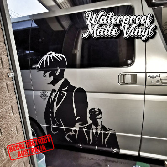 Birmingham Gangster - Vinyl Decal - 29cm x 53cm (XL)