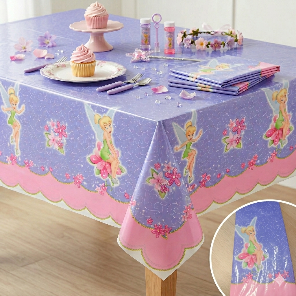 Tinkerbell - Plastic Table Cover - Hallmark