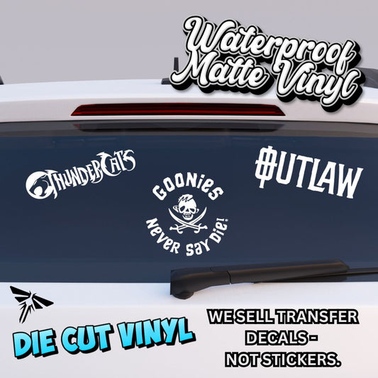 "Self Made" Vinyl Decal - 14cm