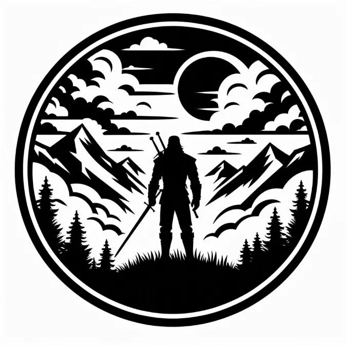 Witcher Adventure - XL SIZE - Vinyl Decal