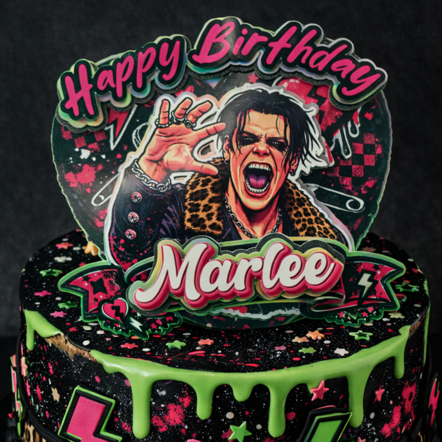 Custom Cake Topper - YungBlud