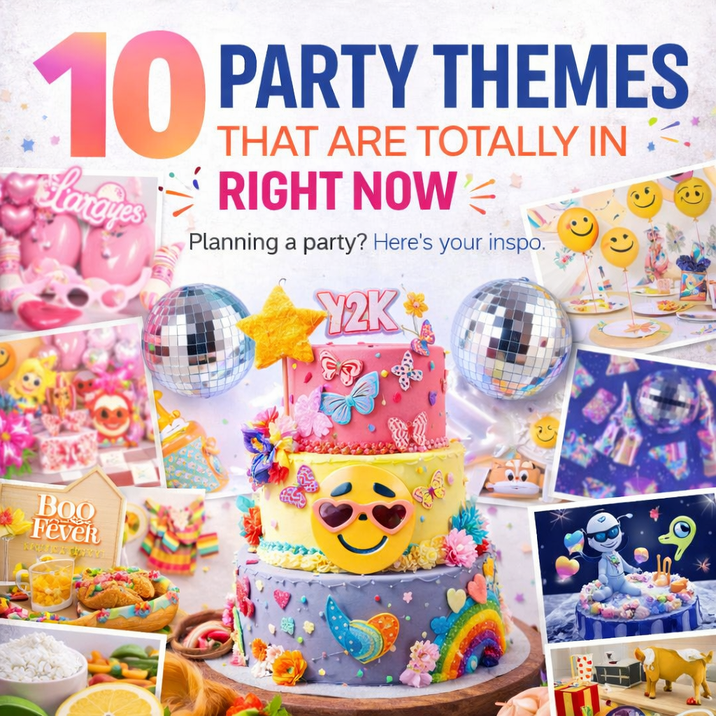 10 Party Themes That Are Totally In Right Now