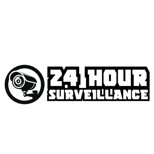 24 Hour Surveillance - CCTV Decal