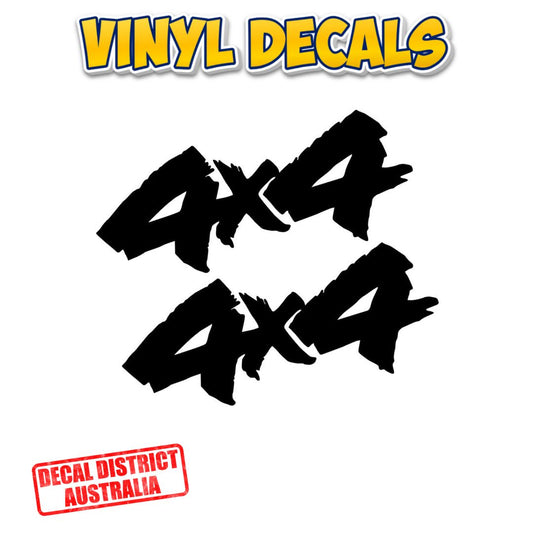Pair Of 4x4 Decals