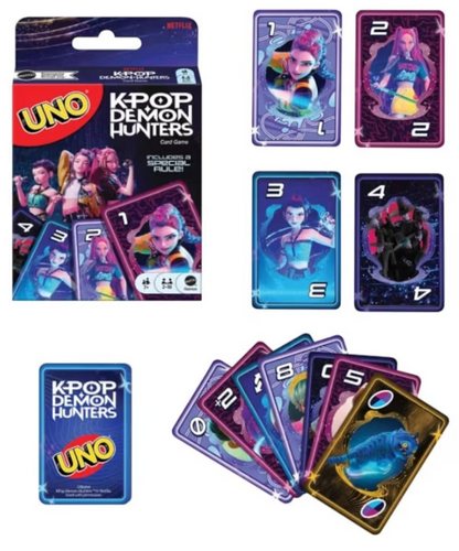 ADD ON - Mattel KPOP Demon Hunters Uno Cards