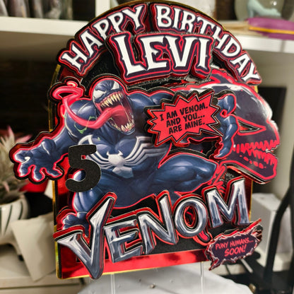 Personalised Cake Topper - Choose Your Own Theme
