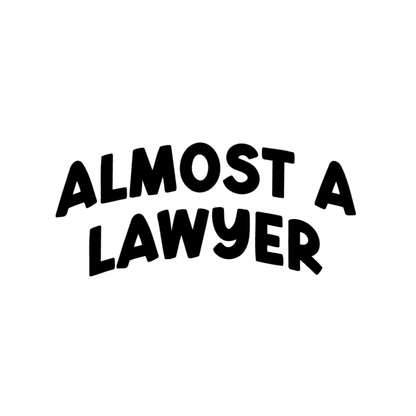 Almost A Lawyer - 14cm