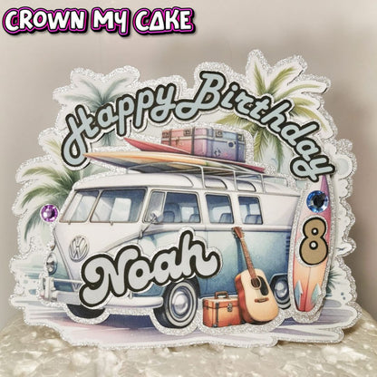 Personalised Cake Topper - Choose Your Own Theme