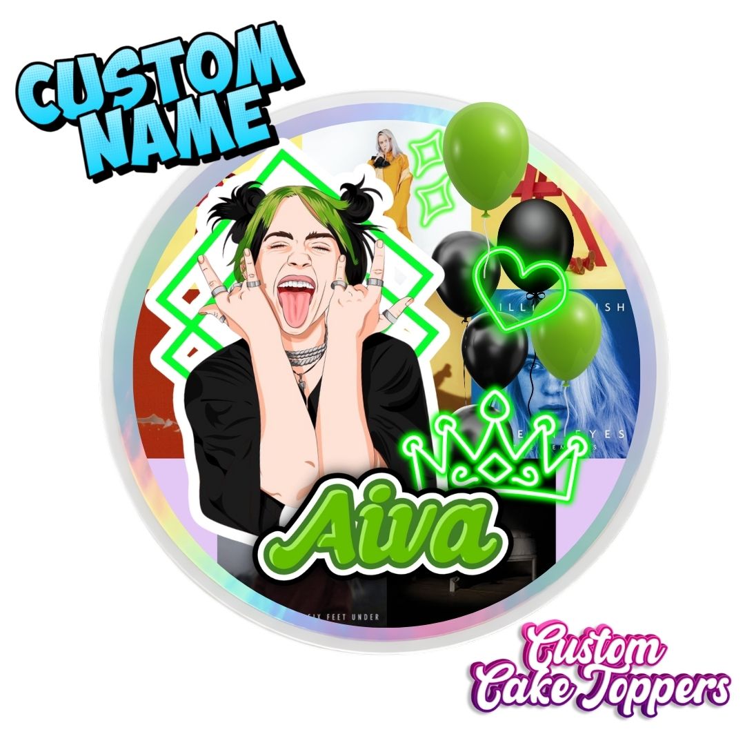 Custom Cake Topper - Billie