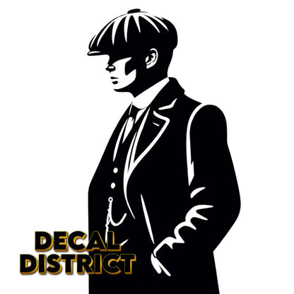 Birmingham Gangster - Vinyl Decal - 29cm x 53cm (XL)