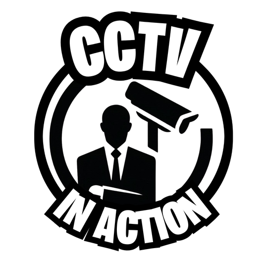 CCTV IN ACTION - Security Camera Decal
