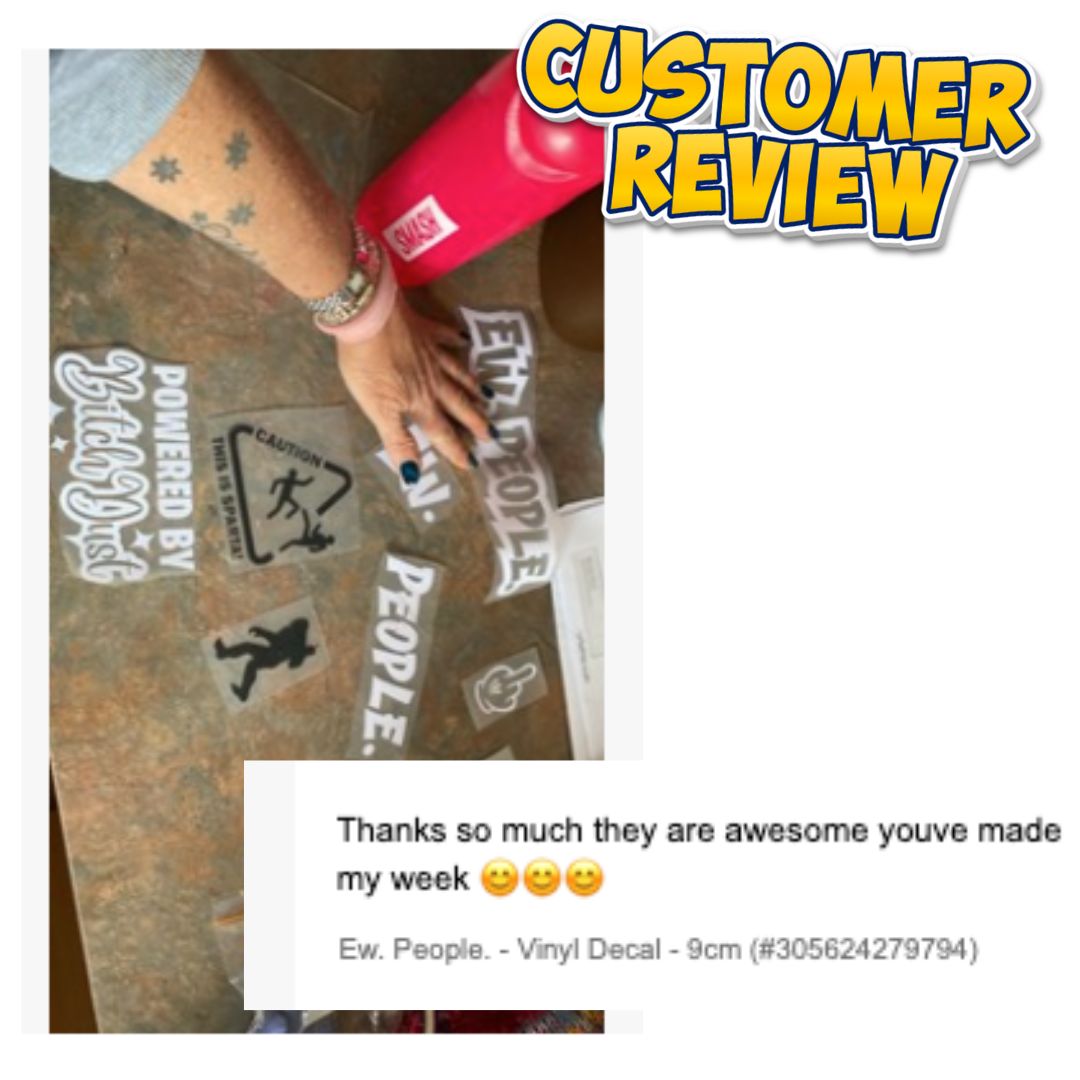 Ew. People. - Vinyl Decal - 9cm