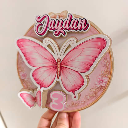 Personalised Cake Topper - Choose Your Own Theme