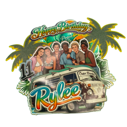 Custom Cake Topper - Outer Banks