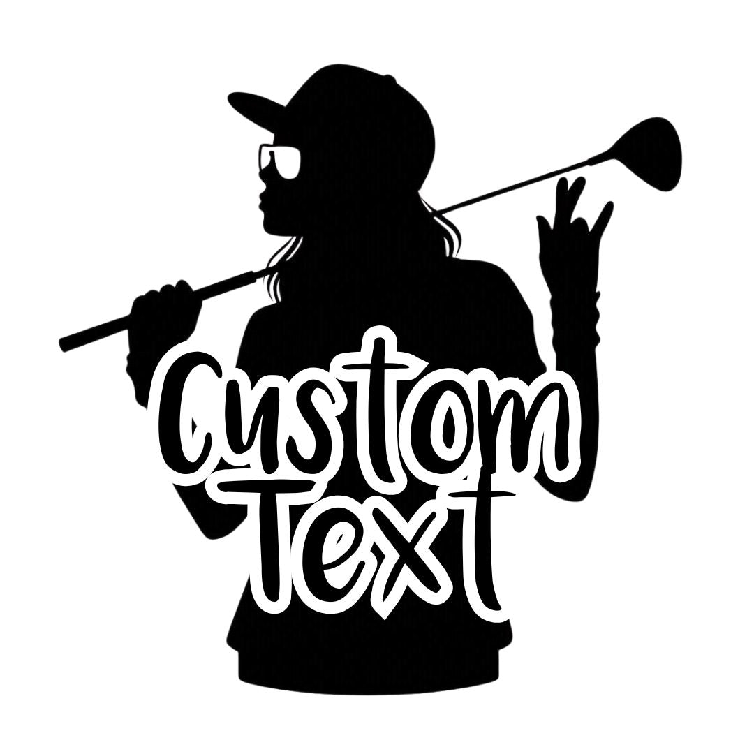Urban Golf Cart - Custom Vinyl Decal 29cm