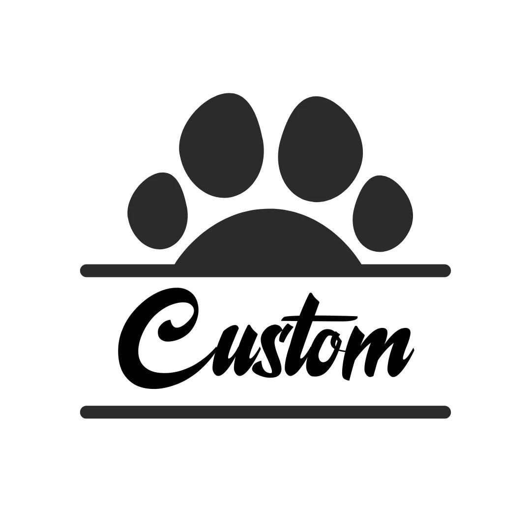 Custom Paw Print Dog Decal - 15cm - Premium Die Cut Vinyl