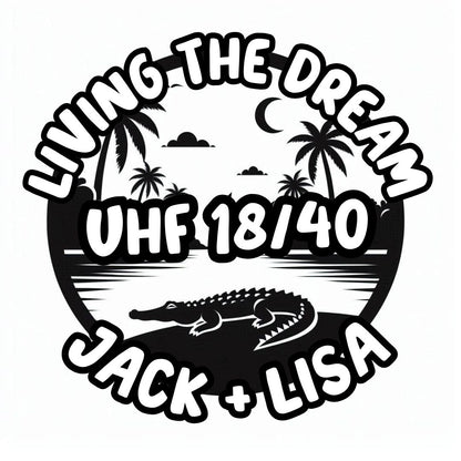 Croc Country | Custom UHF Vinyl Decal