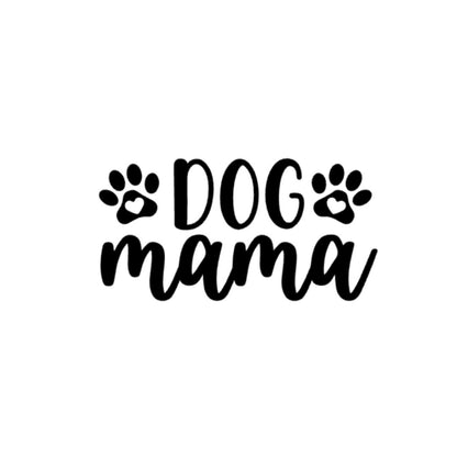 Dog Mama Vinyl Decal - 10cm