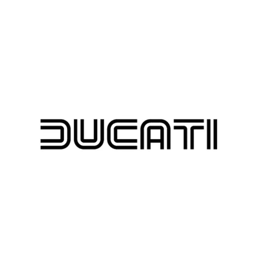 2x Ducati Logo Vinyl Decal – Motorcycle Sticker