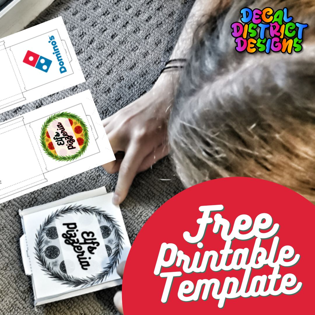 Printable Mini Pizza Shop