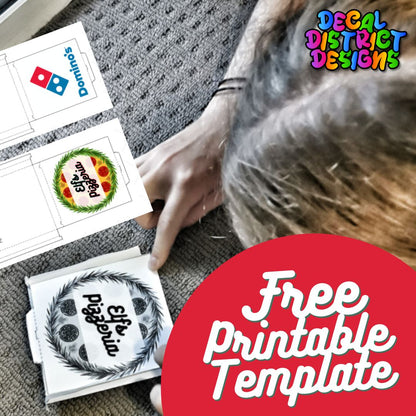 Printable Mini Pizza Shop
