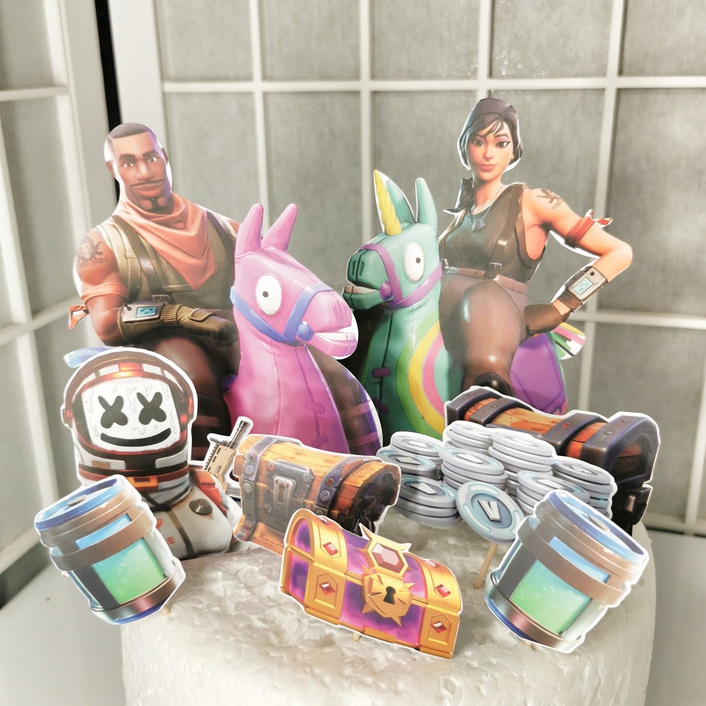 Kids Popular Gaming Cake Topper Bundle