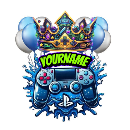 Custom Cake Topper – Gaming King