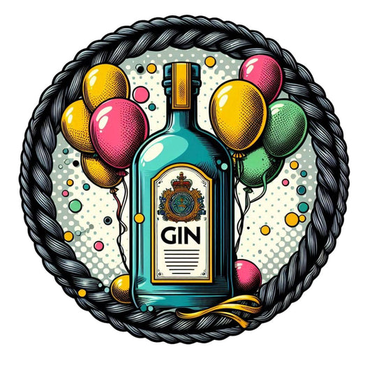 Gin Lovers - Basic Cake Topper