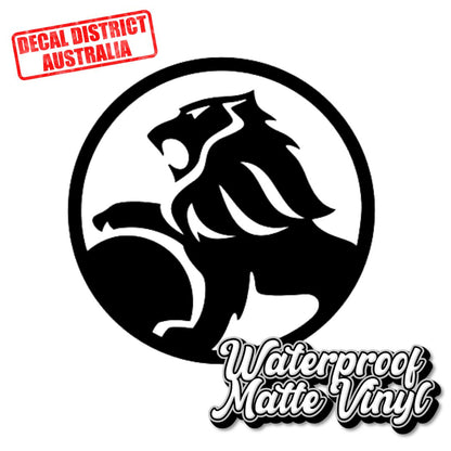 4x Holden Decal - Black Or White - 5x5cm
