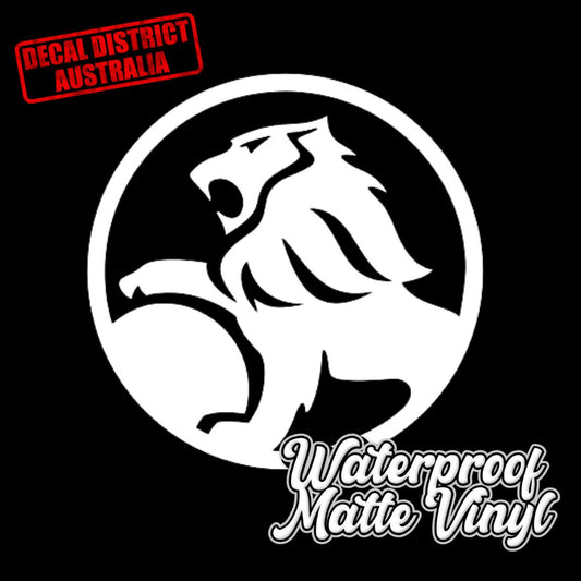 4x Holden Decal - Black Or White - 5x5cm