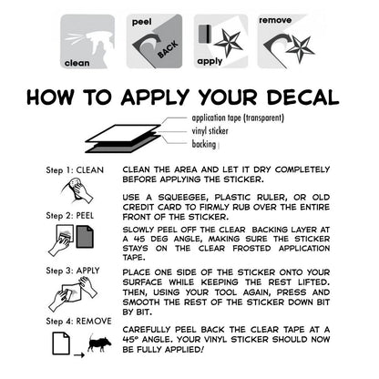 F*ck It - Black Premium Matte Vinyl - 8cm