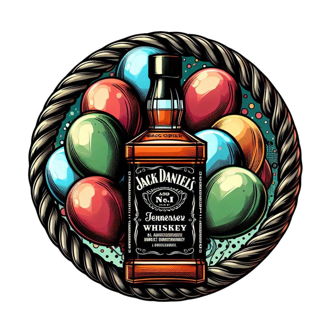 Jack Daniels - Basic Cake Topper