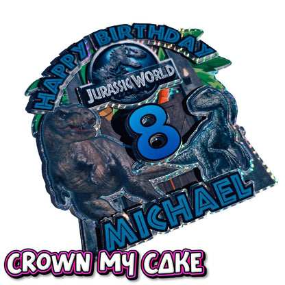 Personalised Cake Topper - Choose Your Own Theme