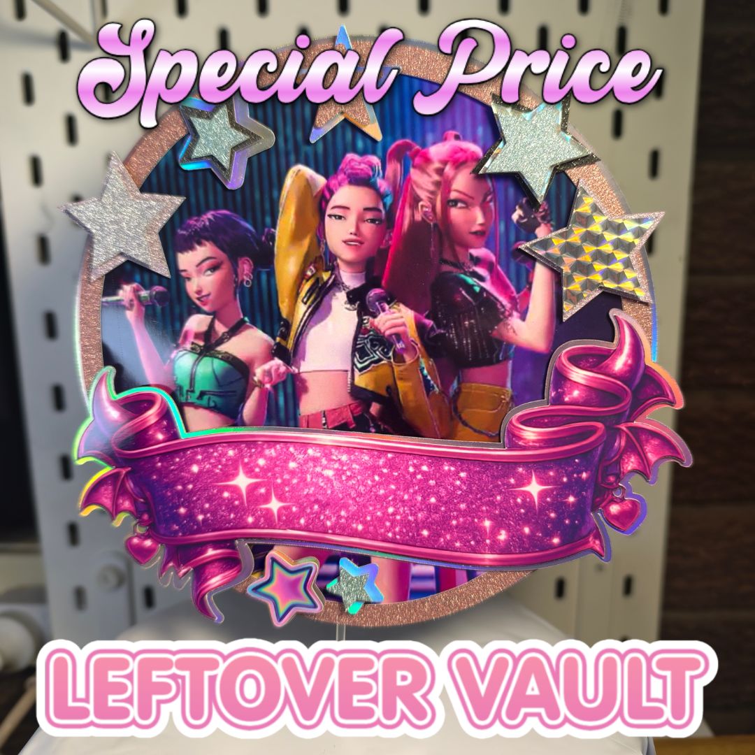 Cake Topper: Personalised KPOP Demon Hunters | Leftover Vault