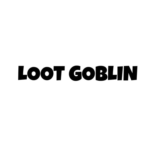 Loot Goblin  - Vinyl Cut Decal - 10cm