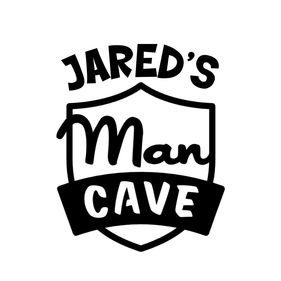 Custom Made - Man Cave Vinyl Decal