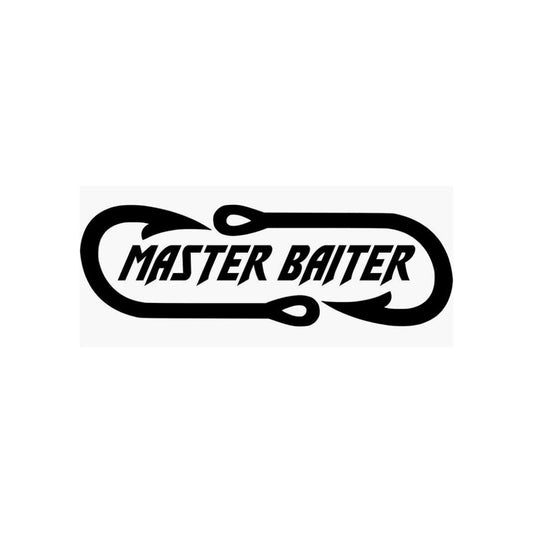 Master Baiter Funny Fishing Decal - 8cm