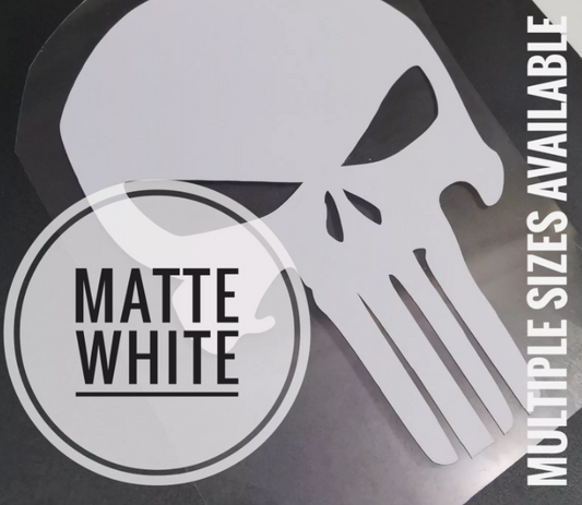 Punisher Dripping Skull Vinyl Decal