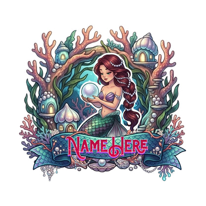 Mermaid Custom Cake Topper